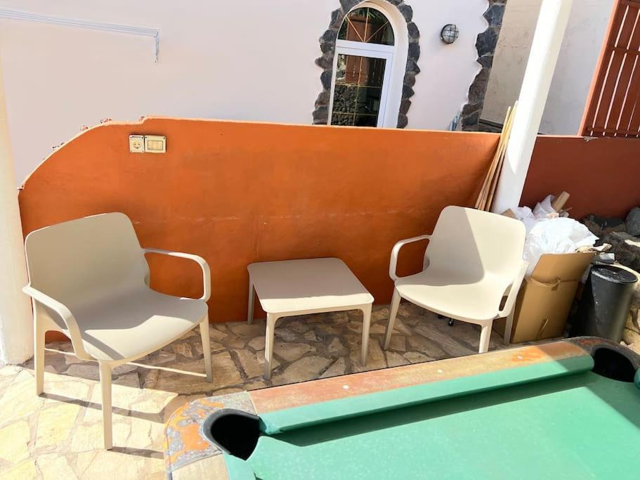 Вилла Casa Macken Con Piscina Climatizada Y Jacuzzi Сан-Бартоломе Номер фото